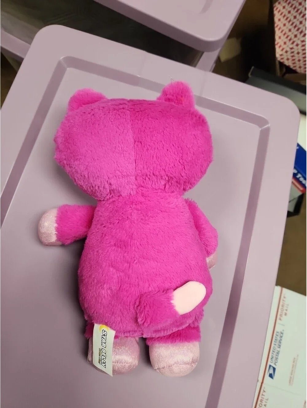 Ontel Star Belly Dream Lites Stuffed Animal Night Light Pretty Pink Cat 13 In!.